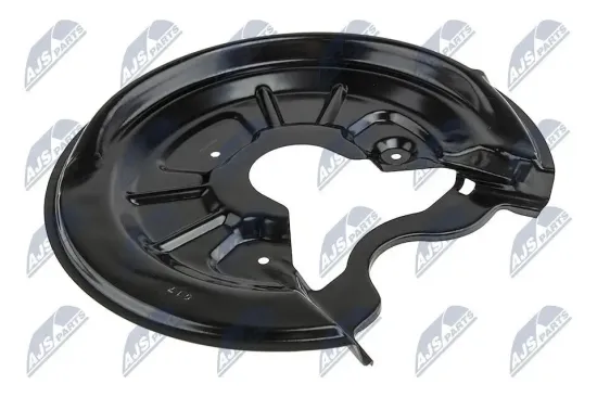 Spritzblech, Bremsscheibe Hinterachse rechts NTY HTO-VW-003 Bild Spritzblech, Bremsscheibe Hinterachse rechts NTY HTO-VW-003