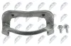 Halter, Bremssattel Vorderachse beidseitig NTY HZP-PL-044A Bild Halter, Bremssattel Vorderachse beidseitig NTY HZP-PL-044A
