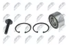 Radlagersatz Hinterachse Vorderachse links Vorderachse rechts NTY KLP-AU-002 Bild Radlagersatz Hinterachse Vorderachse links Vorderachse rechts NTY KLP-AU-002