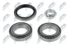 Radlagersatz Vorderachse Vorderachse links Vorderachse rechts NTY KLP-CT-012