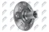 Radnabe Vorderachse links Vorderachse rechts NTY KLP-DW-050P