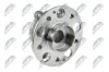 Radlagersatz Vorderachse Vorderachse links Vorderachse rechts Hinterachse NTY KLP-DW-089 Bild Radlagersatz Vorderachse Vorderachse links Vorderachse rechts Hinterachse NTY KLP-DW-089
