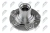 Radnabe Vorderachse links Vorderachse rechts NTY KLP-FT-029P2