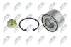 Radlagersatz Vorderachse NTY KLP-HD-009 Bild Radlagersatz Vorderachse NTY KLP-HD-009