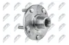 Radnabe Vorderachse links Vorderachse rechts NTY KLP-HD-028P