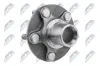 Radnabe Vorderachse links Vorderachse rechts NTY KLP-LR-009P2