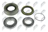 Radlagersatz Vorderachse Vorderachse links Vorderachse rechts NTY KLP-NS-021