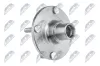 Radnabe Vorderachse links Vorderachse rechts NTY KLP-NS-038P3 Bild Radnabe Vorderachse links Vorderachse rechts NTY KLP-NS-038P3