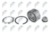 Radlagersatz Vorderachse Vorderachse links Vorderachse rechts NTY KLP-RE-026 Bild Radlagersatz Vorderachse Vorderachse links Vorderachse rechts NTY KLP-RE-026