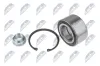 Radlagersatz Vorderachse Vorderachse links Vorderachse rechts NTY KLP-RV-001 Bild Radlagersatz Vorderachse Vorderachse links Vorderachse rechts NTY KLP-RV-001
