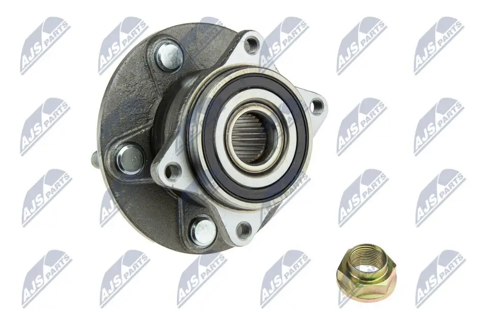 Radlagersatz Vorderachse Hinterachse Vorderachse links Vorderachse rechts NTY KLP-SU-025