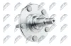 Radnabe Vorderachse links Vorderachse rechts NTY KLP-TY-046P