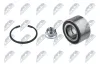 Radlagersatz Vorderachse Vorderachse links Vorderachse rechts Hinterachse NTY KLP-VW-021 Bild Radlagersatz Vorderachse Vorderachse links Vorderachse rechts Hinterachse NTY KLP-VW-021