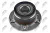 Radlagersatz Hinterachse Hinterachse links Hinterachse rechts NTY KLT-PE-024