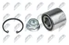 Radlagersatz Hinterachse Hinterachse links Hinterachse rechts NTY KLT-RE-016 Bild Radlagersatz Hinterachse Hinterachse links Hinterachse rechts NTY KLT-RE-016