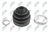 Faltenbalgsatz, Antriebswelle Vorderachse radseitig NTY NOP-019
