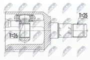 Gelenksatz, Antriebswelle Vorderachse links NTY NPW-AR-011