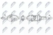 Antriebswelle Vorderachse rechts NTY NPW-AR-014