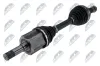 Antriebswelle Vorderachse links NTY NPW-AR-020 Bild Antriebswelle Vorderachse links NTY NPW-AR-020