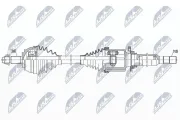 Antriebswelle Vorderachse rechts NTY NPW-AR-024