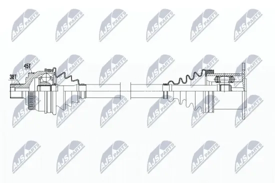 Antriebswelle NTY NPW-AU-007 Bild Antriebswelle NTY NPW-AU-007