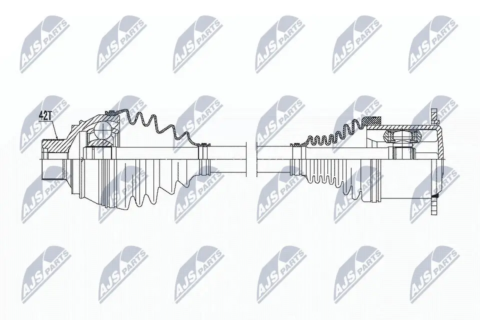 Antriebswelle NTY NPW-AU-011