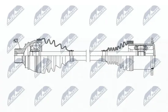 Antriebswelle NTY NPW-AU-011 Bild Antriebswelle NTY NPW-AU-011