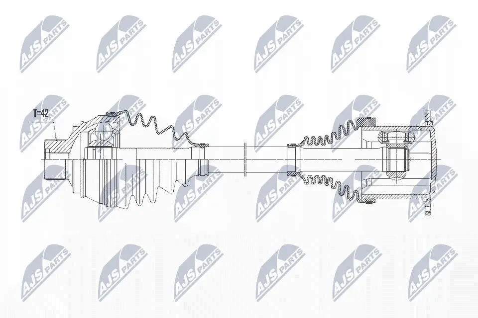 Antriebswelle NTY NPW-AU-013