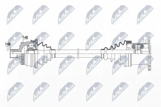 Antriebswelle NTY NPW-AU-019 Bild Antriebswelle NTY NPW-AU-019