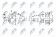 Antriebswelle Vorderachse rechts NTY NPW-AU-048