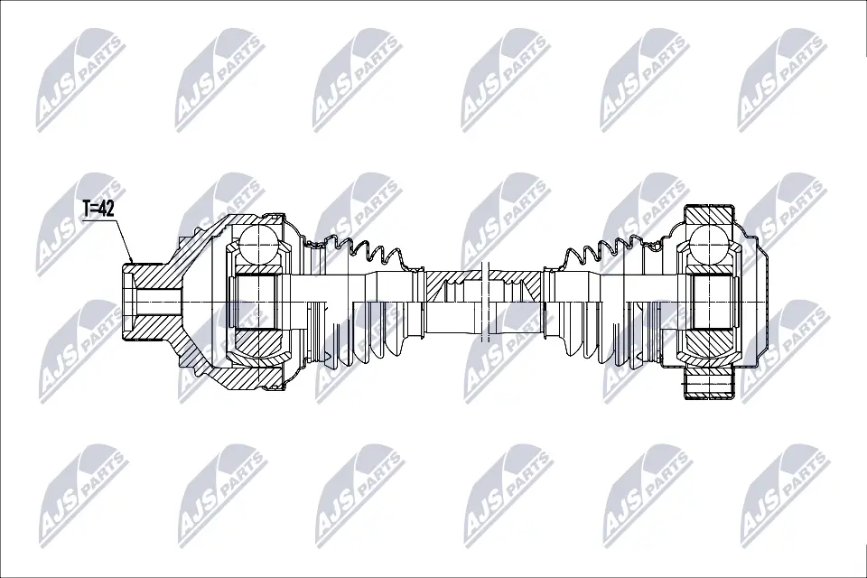 Antriebswelle NTY NPW-AU-080