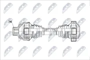 Antriebswelle Hinterachse links NTY NPW-AU-080