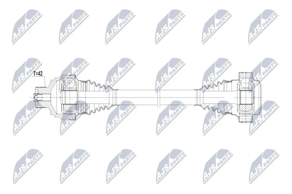 Antriebswelle NTY NPW-AU-083