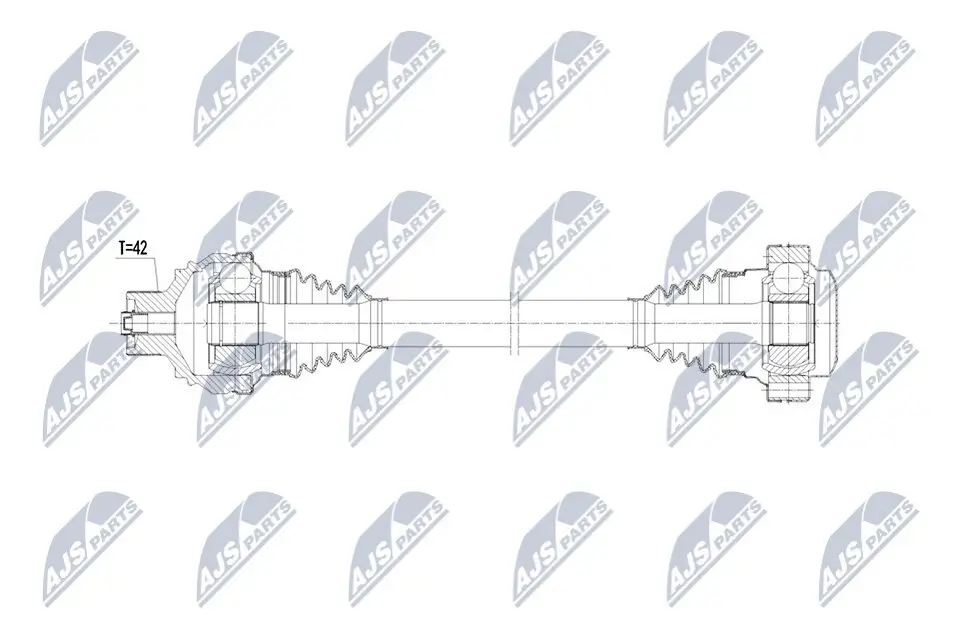 Antriebswelle NTY NPW-AU-084