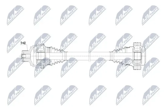 Antriebswelle NTY NPW-AU-084 Bild Antriebswelle NTY NPW-AU-084