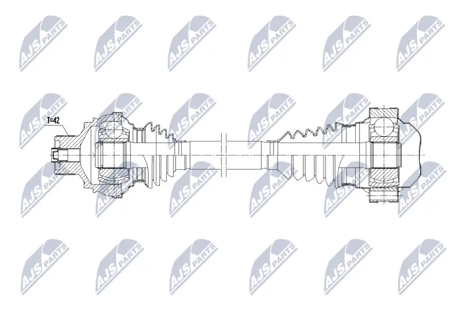 Antriebswelle NTY NPW-AU-090