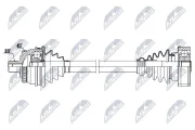 Antriebswelle Vorderachse links NTY NPW-AU-100