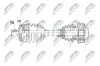 Antriebswelle Vorderachse links NTY NPW-AU-109 Bild Antriebswelle Vorderachse links NTY NPW-AU-109