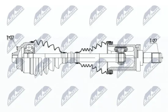 Antriebswelle NTY NPW-BM-055 Bild Antriebswelle NTY NPW-BM-055