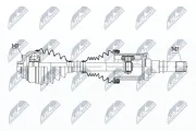 Antriebswelle Vorderachse rechts Vorderachse NTY NPW-BM-056