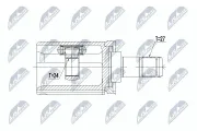 Gelenksatz, Antriebswelle NTY NPW-BM-061