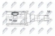 Gelenksatz, Antriebswelle NTY NPW-BM-064