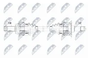 Antriebswelle Hinterachse rechts NTY NPW-BM-097