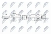 Antriebswelle Vorderachse rechts NTY NPW-BM-123