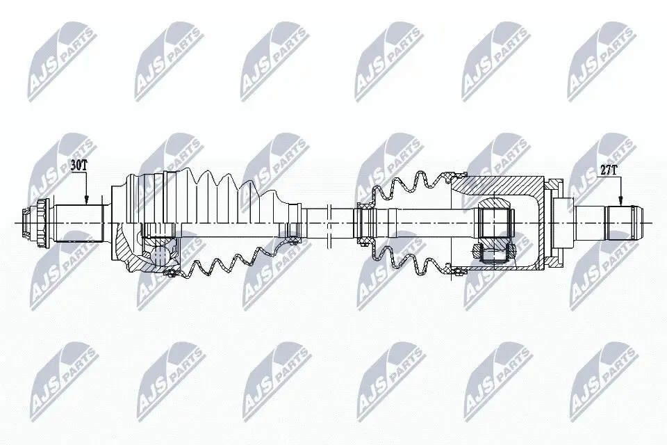 Antriebswelle NTY NPW-BM-151 Bild Antriebswelle NTY NPW-BM-151