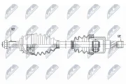 Antriebswelle Hinterachse rechts NTY NPW-BM-155