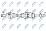 Antriebswelle Vorderachse rechts NTY NPW-BM-156