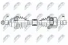 Antriebswelle Vorderachse rechts NTY NPW-BM-157 Bild Antriebswelle Vorderachse rechts NTY NPW-BM-157