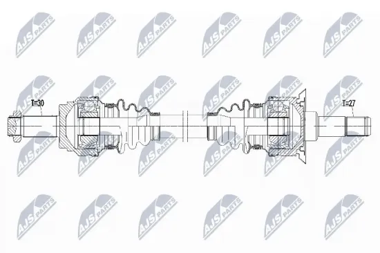 Antriebswelle NTY NPW-BM-159 Bild Antriebswelle NTY NPW-BM-159