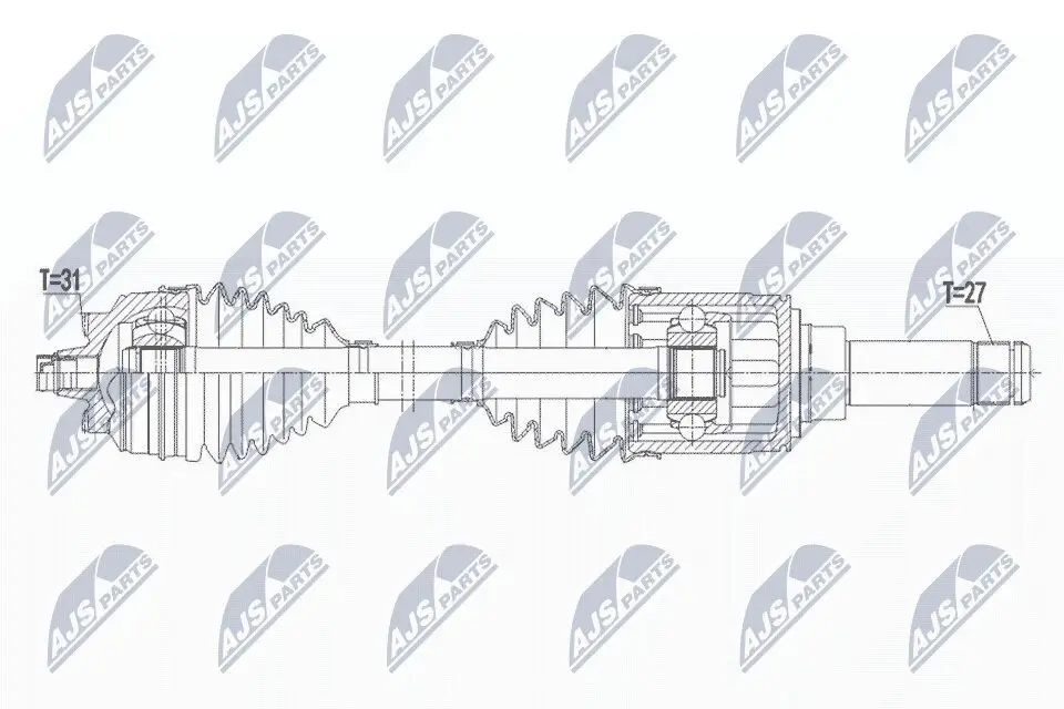 Antriebswelle NTY NPW-BM-165